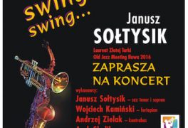 Koncert Janusza Sołtysika laureata tegorocznej Złotej Tarki – 17 listopada 2016 o godz. 19.30